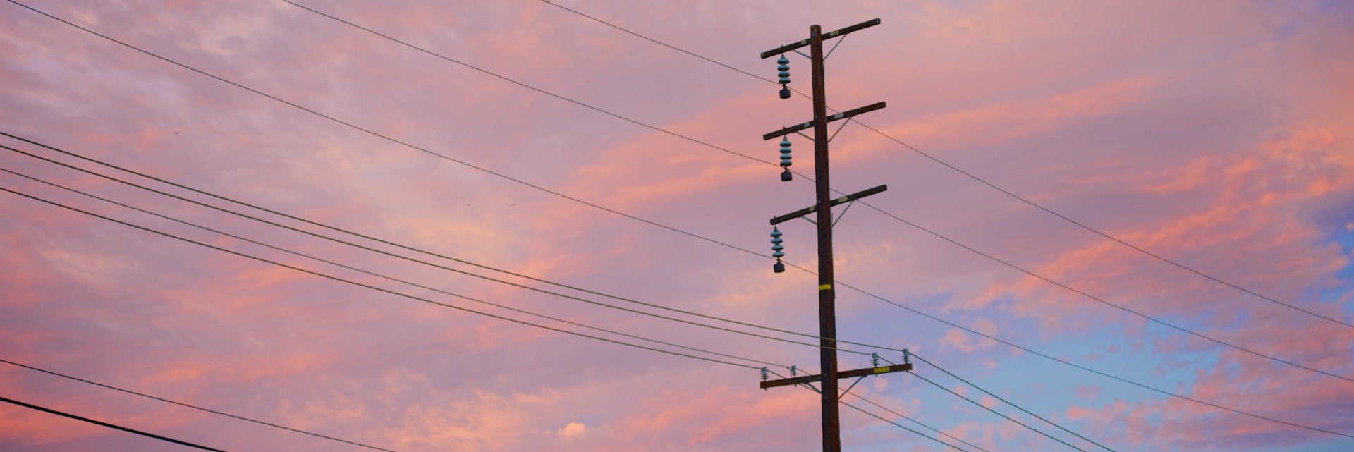 Photo CC0: Kistler, Ken. 'Electric Power Lines At Sunset.'
