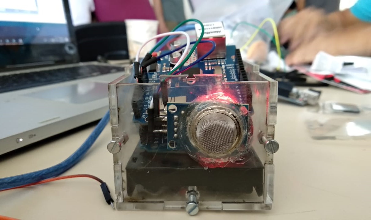 A custom noise sensor